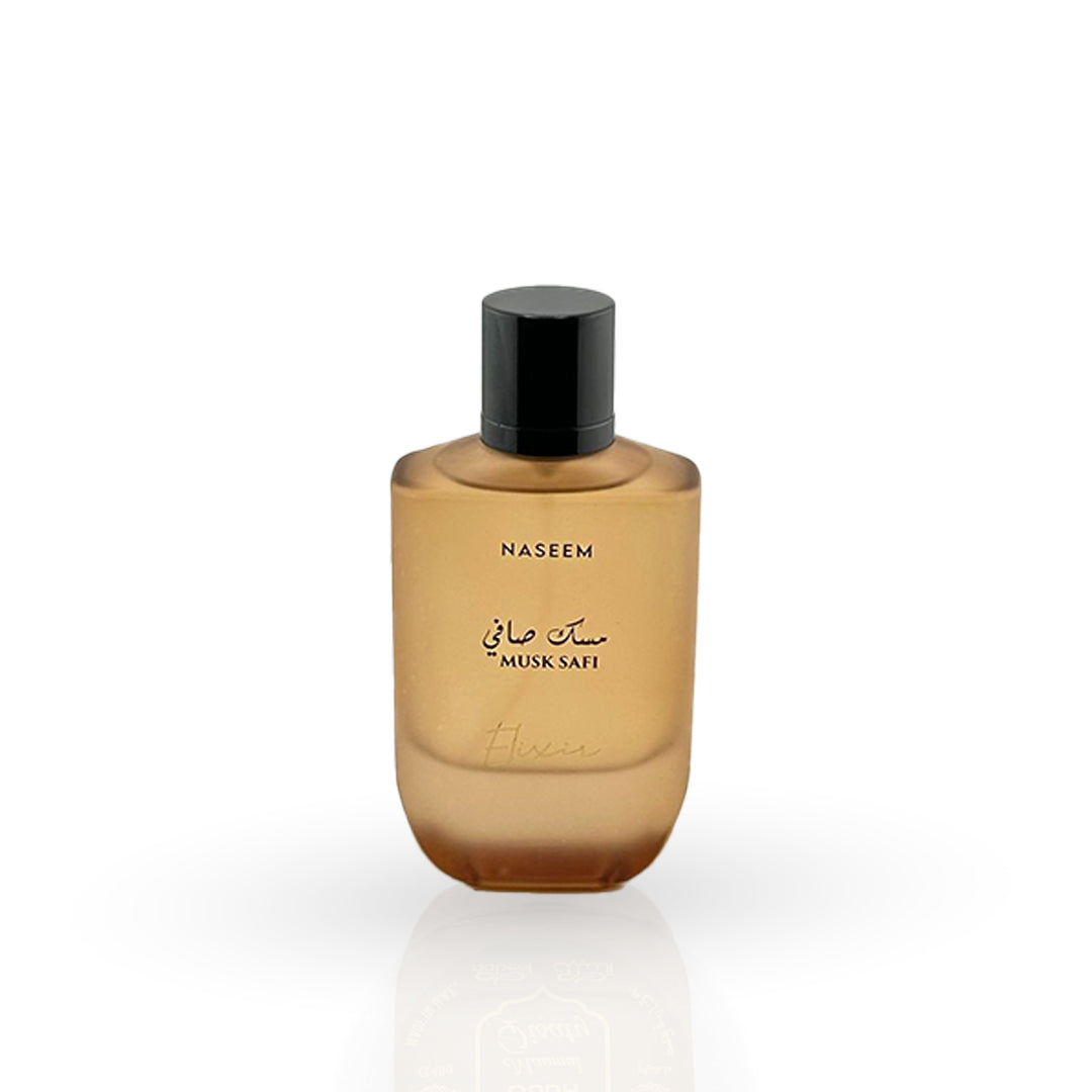 Naseem Musk Safi perfume bottle on a white background