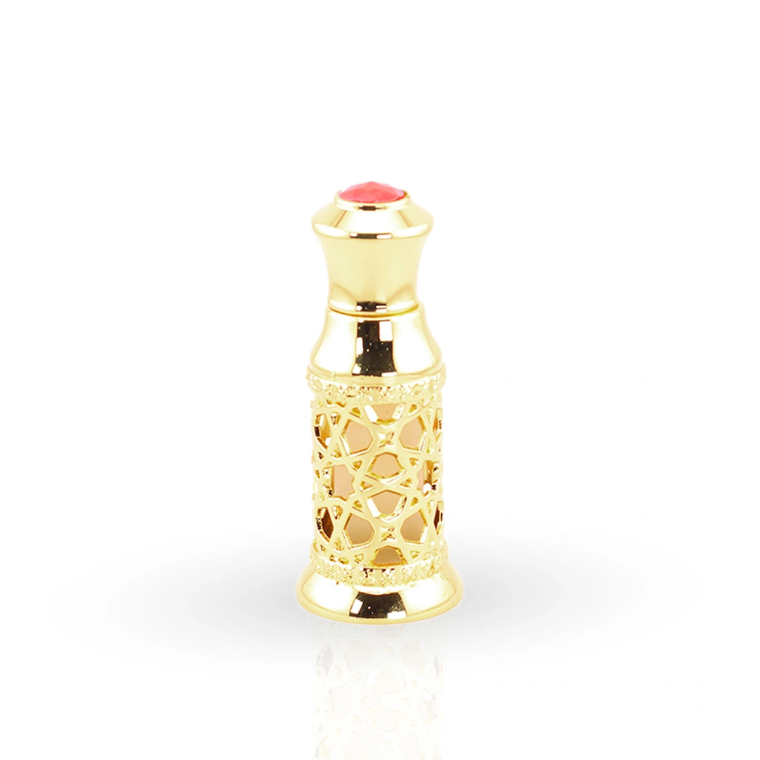 Musk Safi perfume oil golden bottle by Naseem
