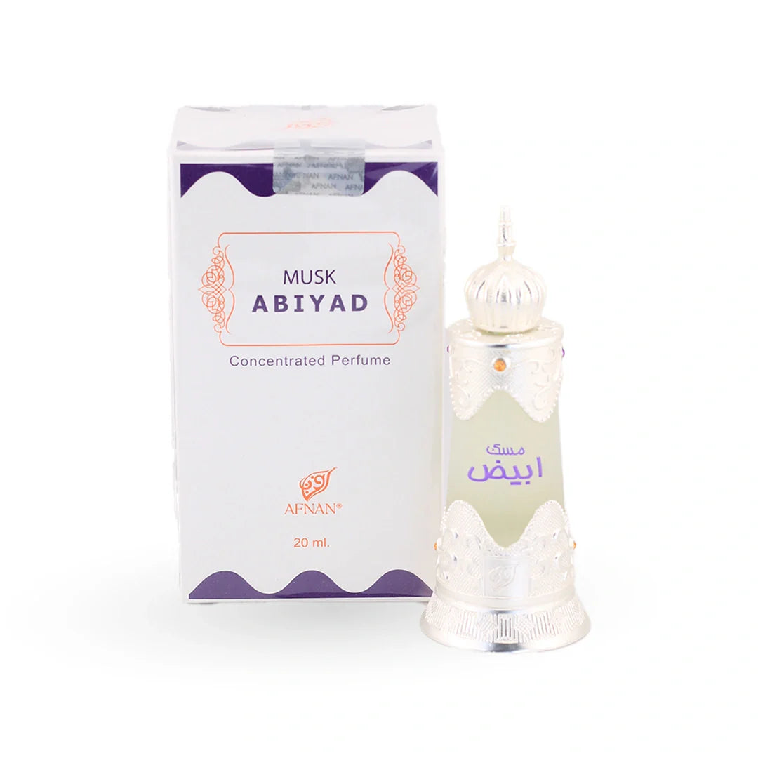 Afnan Musk Abiyad Concentrated Perfume Oil 20ml