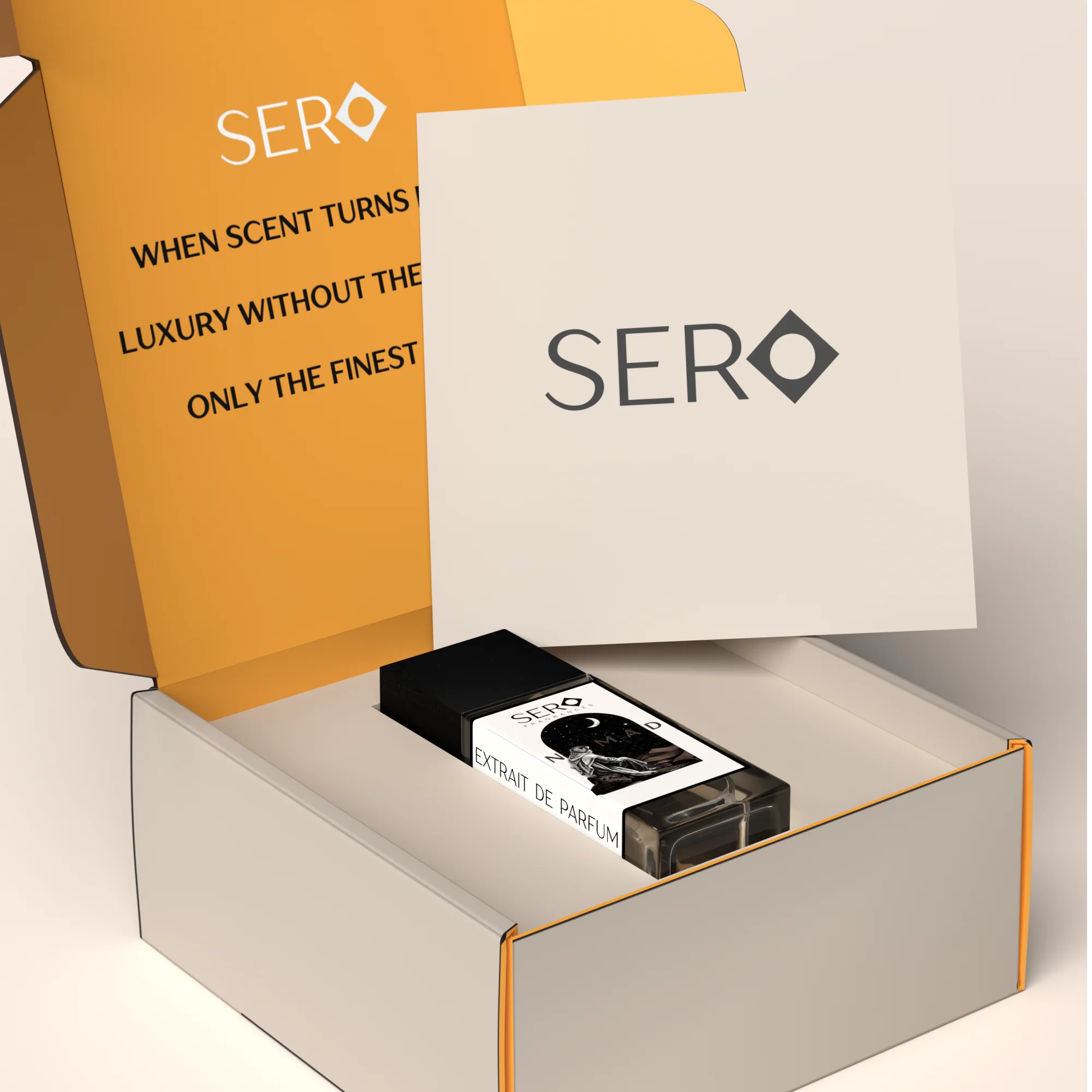 Sero Nomad perfume box, Sero Fragrances Canada