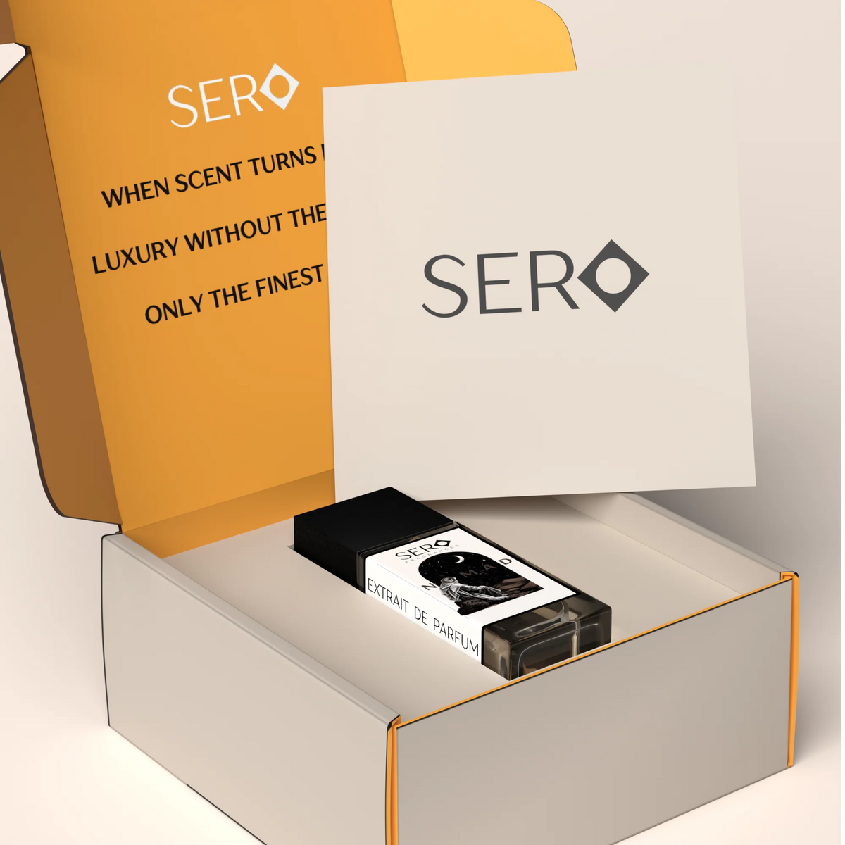 Sero Nomad perfume box, Sero Fragrances Canada