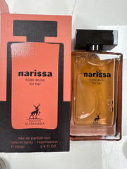 Narissa Rose Musc perfume bottle by Maison Alhambra
