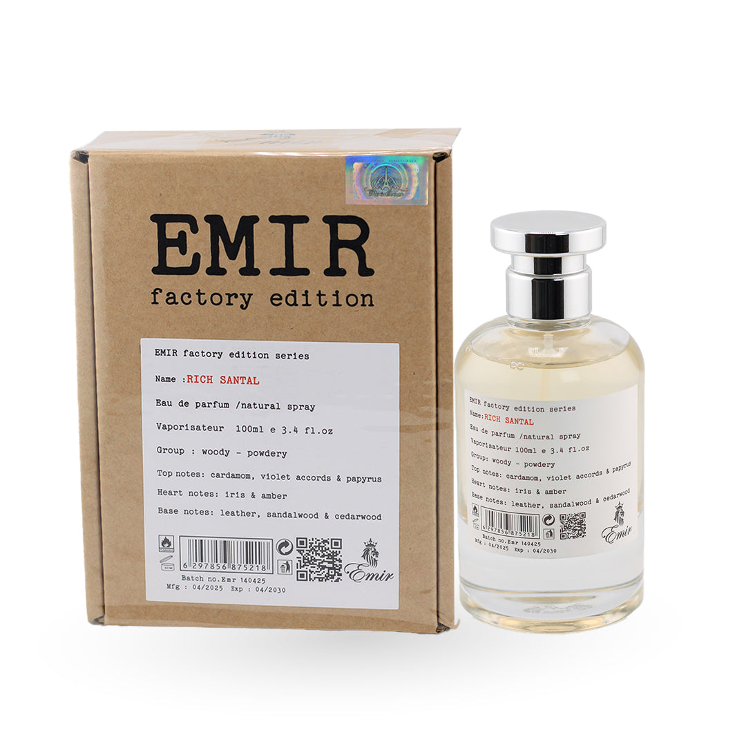 Paris Corner Rich Santal Emir Factory Edition Eau de Parfum 100ml