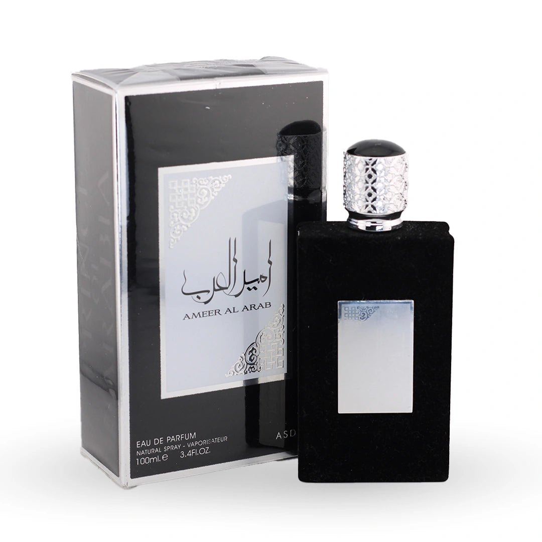 Ameerat Al Arab Lattafa black perfume bottle 100ml EDP