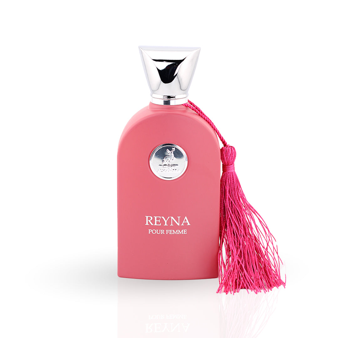 Reyna Pour Femme pink perfume bottle 