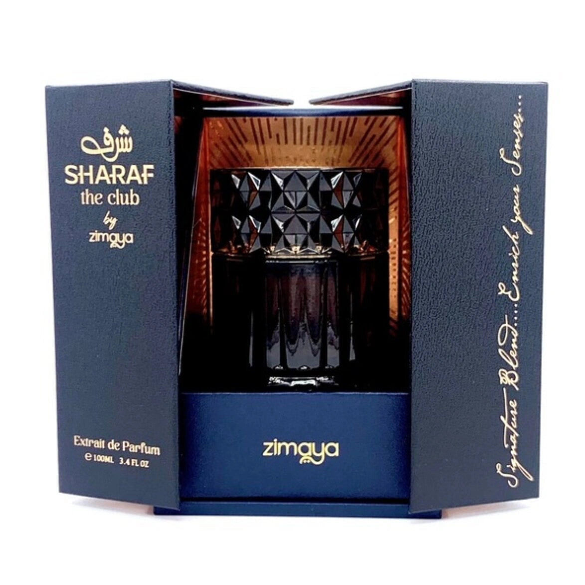 Maahir 100ml perfume bottle with golden horse cap by Lattafa