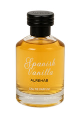 Spanish Vanilla perfume bottle by Al Rehab with vanilla beans