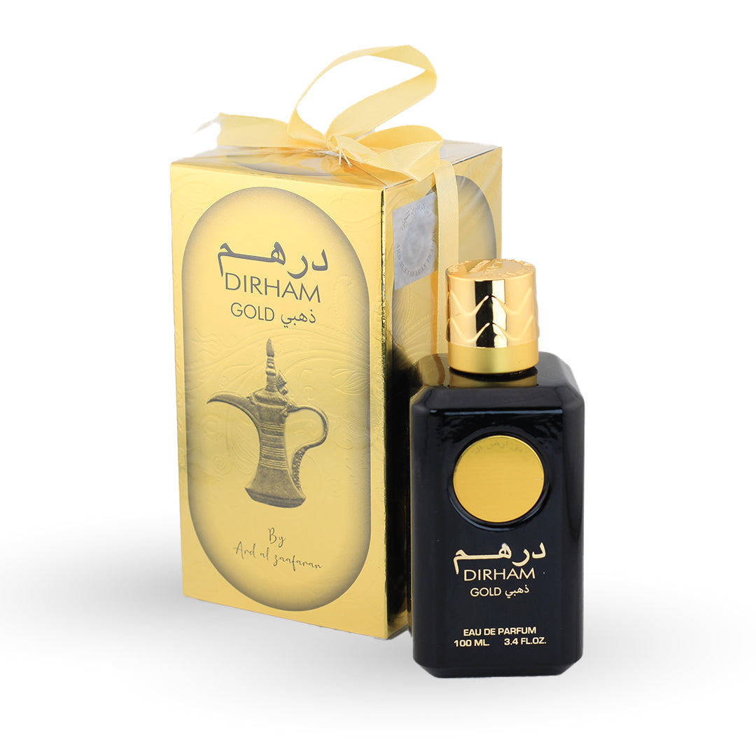 Dirham Gold Eau de Parfum – 100ml by Ard Al Zaafaran-My Store