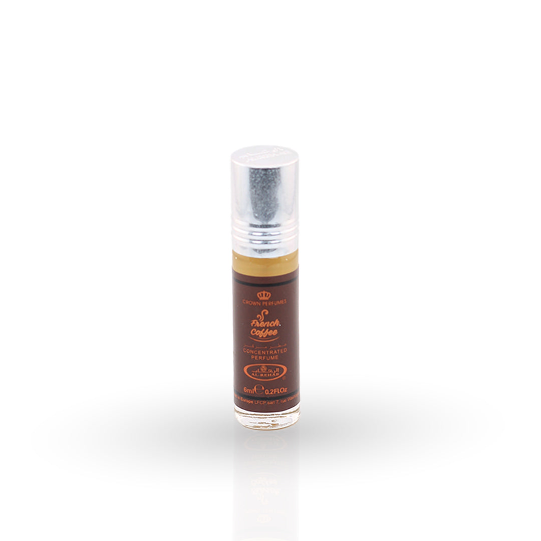 French Coffee Roll-On Perfume Oil 6ml by Al Rehab - Arabian Perfume Oil