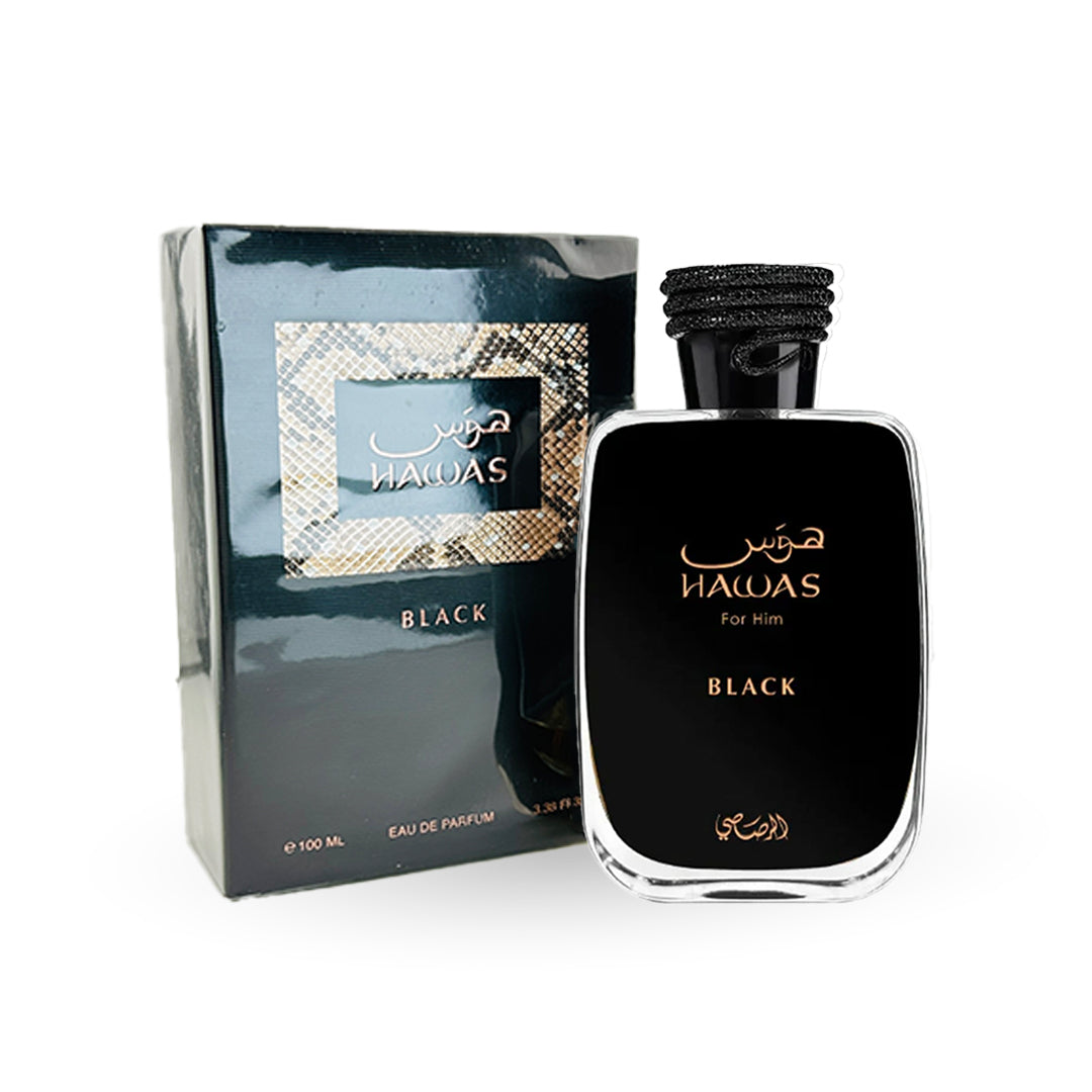 Hawas for Him Black Eau de Parfum – 100ml By Rasasi
