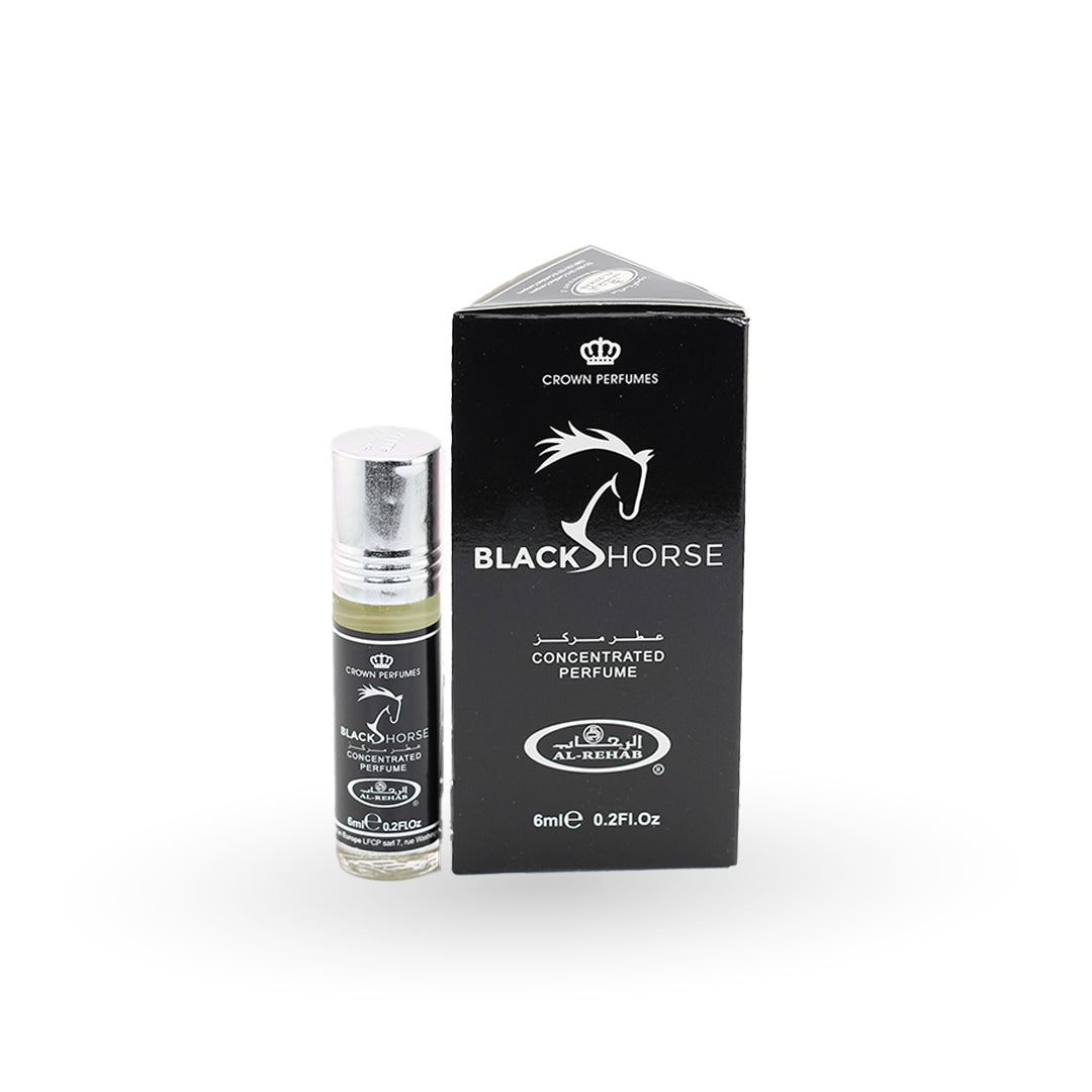 Al Rehab Black Horse Concentrated Perfume Oil 6ml