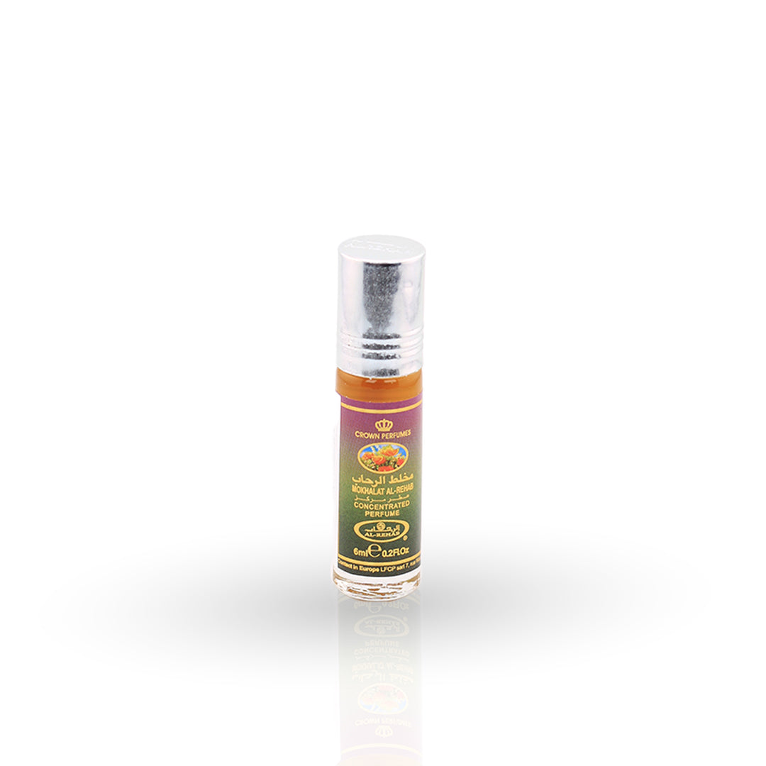 Small bottle with a silver cap on a white background
