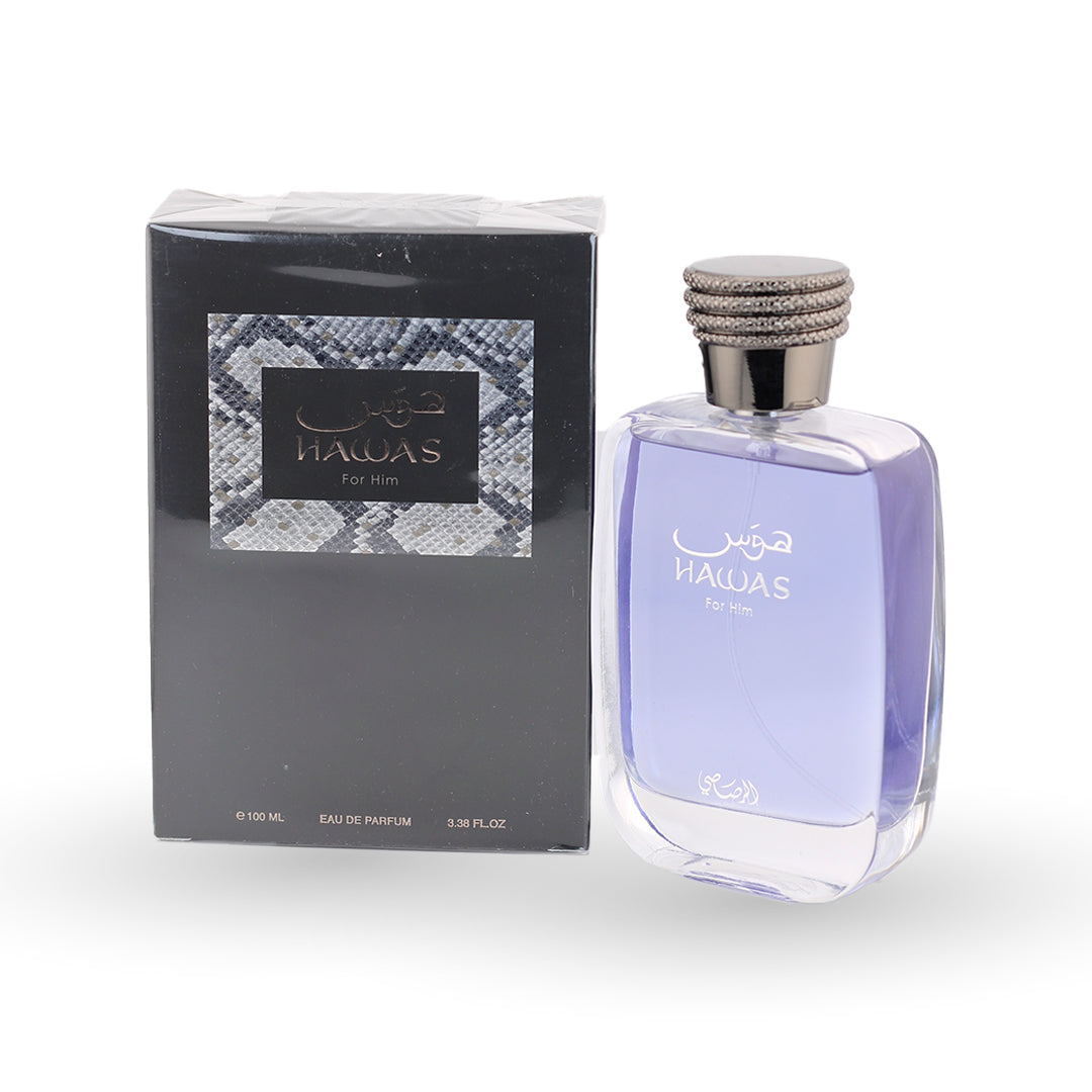 Hawas for Him Eau de Parfum – 100ml by Rasasi-My Store