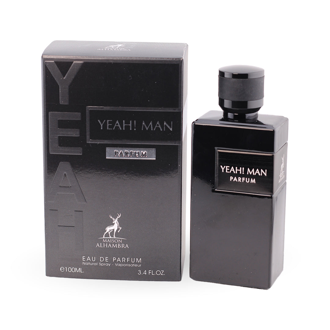 Yeah! Man by Maison Alhambra citrus woody amber men’s perfume