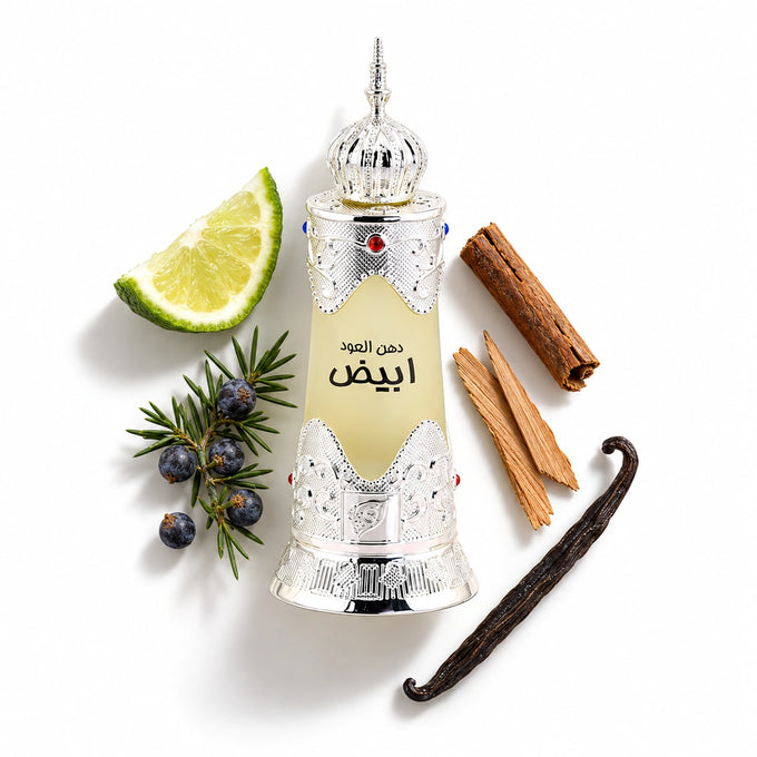Afnan White Oud - Dehn Al Oudh Abiyad – Concentrated Perfume Oil 20ml