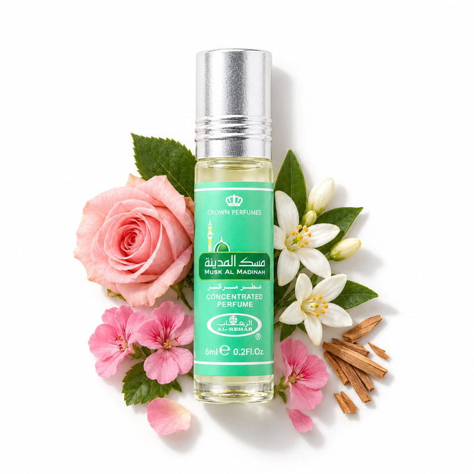 Al Rehab Musk Al Madinah – Concentrated Perfume Oil 6ml