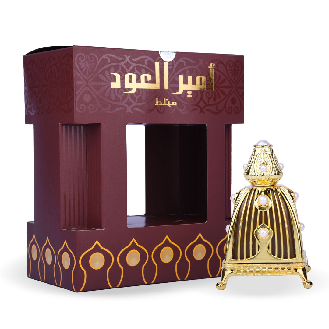 Ameer Al Oud Mukhalat by Banafa for Oud – Concentrated Perfume Oil (12g)-My Store