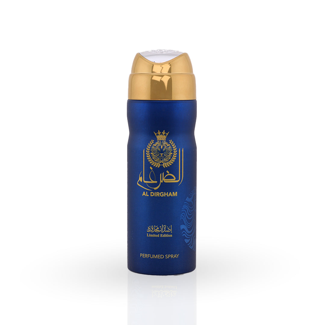 Ard Al Zaafaran Al Dirgham Body Spray 200ml – unisex body fragrance, notes of tangerine, tuberose, musk and lemongrass