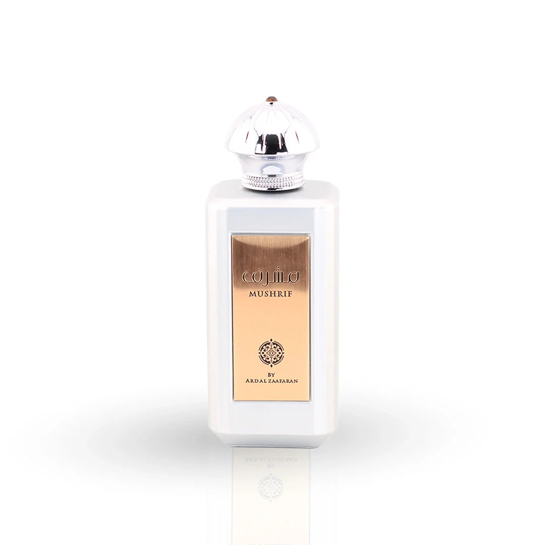 Ard Al Zaafaran Mushrif Eau de Parfum 100ml bottle – unisex perfume, notes of red orange, lavender, tonka bean and orange blossom