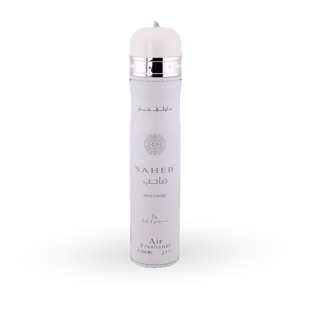 Ard Al Zaafaran Saheb Air Freshener 300ml – room fragrance, notes of bergamot, vanilla, oud and patchouli
