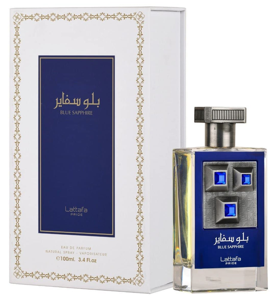 Blue Sapphire Eau de Parfum – 100ml by Lattafa Pride - Sara Sakina