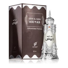 Dehn Al Oudh Abiyad Perfume Oil – 0.67 oz by Afnan-My Store