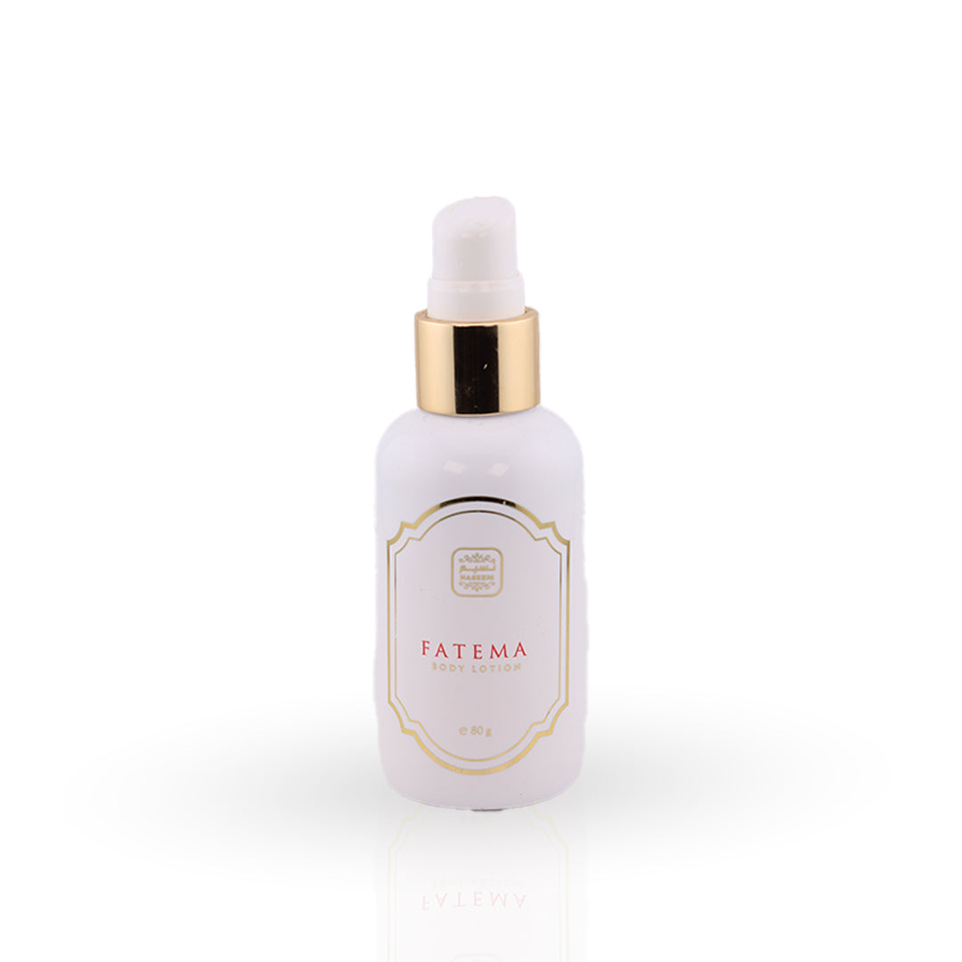 White dropper bottle with gold cap on a white background