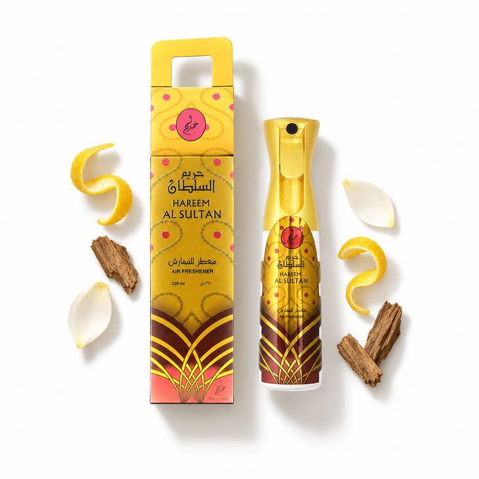 Khadlaj Hareem Al Sultan Gold – Air Freshener 320ml