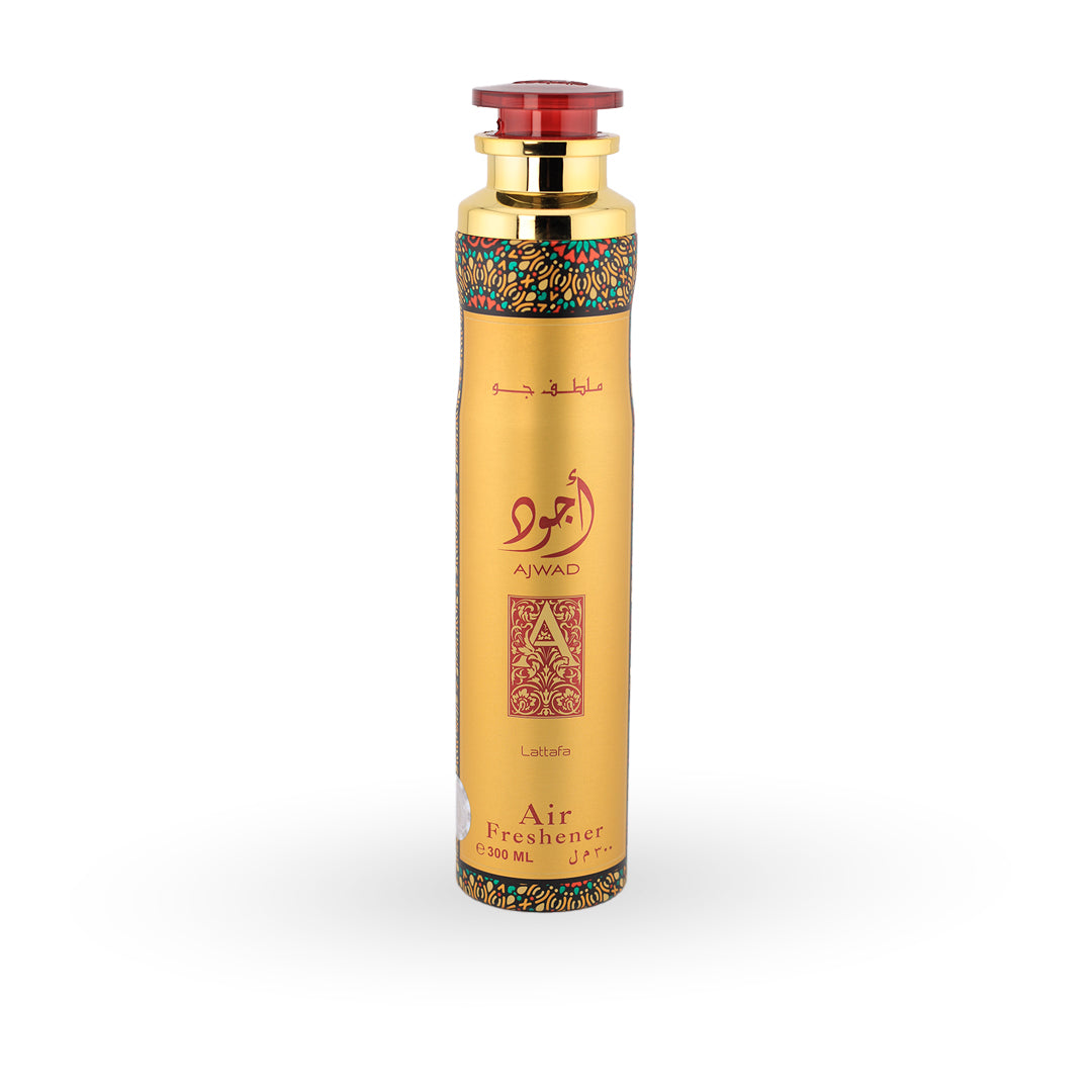 Lattafa Ajwad Air Freshener 300ml – room fragrance, notes of rose, vanilla, jasmine and musk