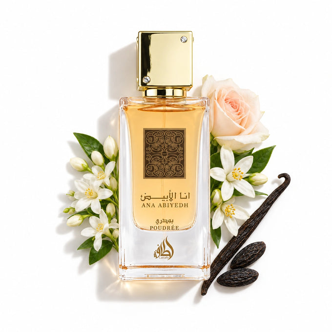 Lattafa Ana Abiyedh Poudree Eau de Parfum 100ml