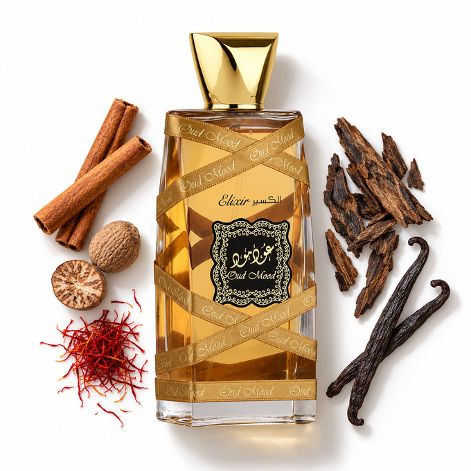 Lattafa Oud Mood Elixir – Eau de Parfum 100ml