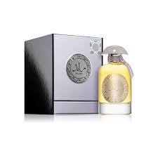 Lattafa Ra'ed Silver Eau de Parfum 100ml bottle with its box – unisex spicy woody oud perfume, notes of saffron, oud, citrus and cinnamon