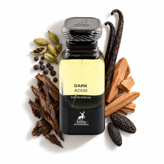 Maison Alhambra Dark Aoud – Eau de Parfum 80ml