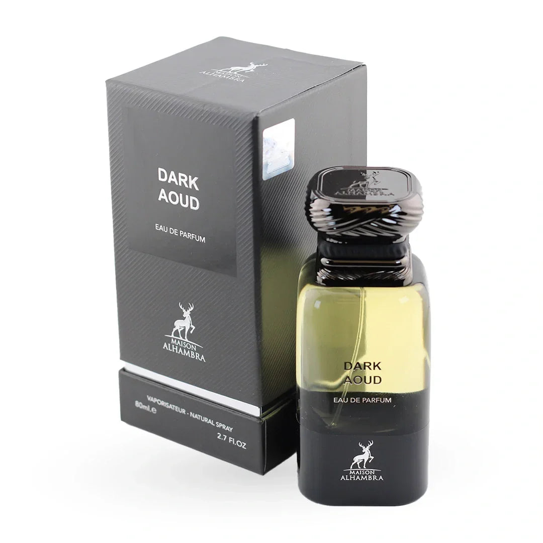 Maison Alhambra Dark Aoud eau de parfum 80 ml with box