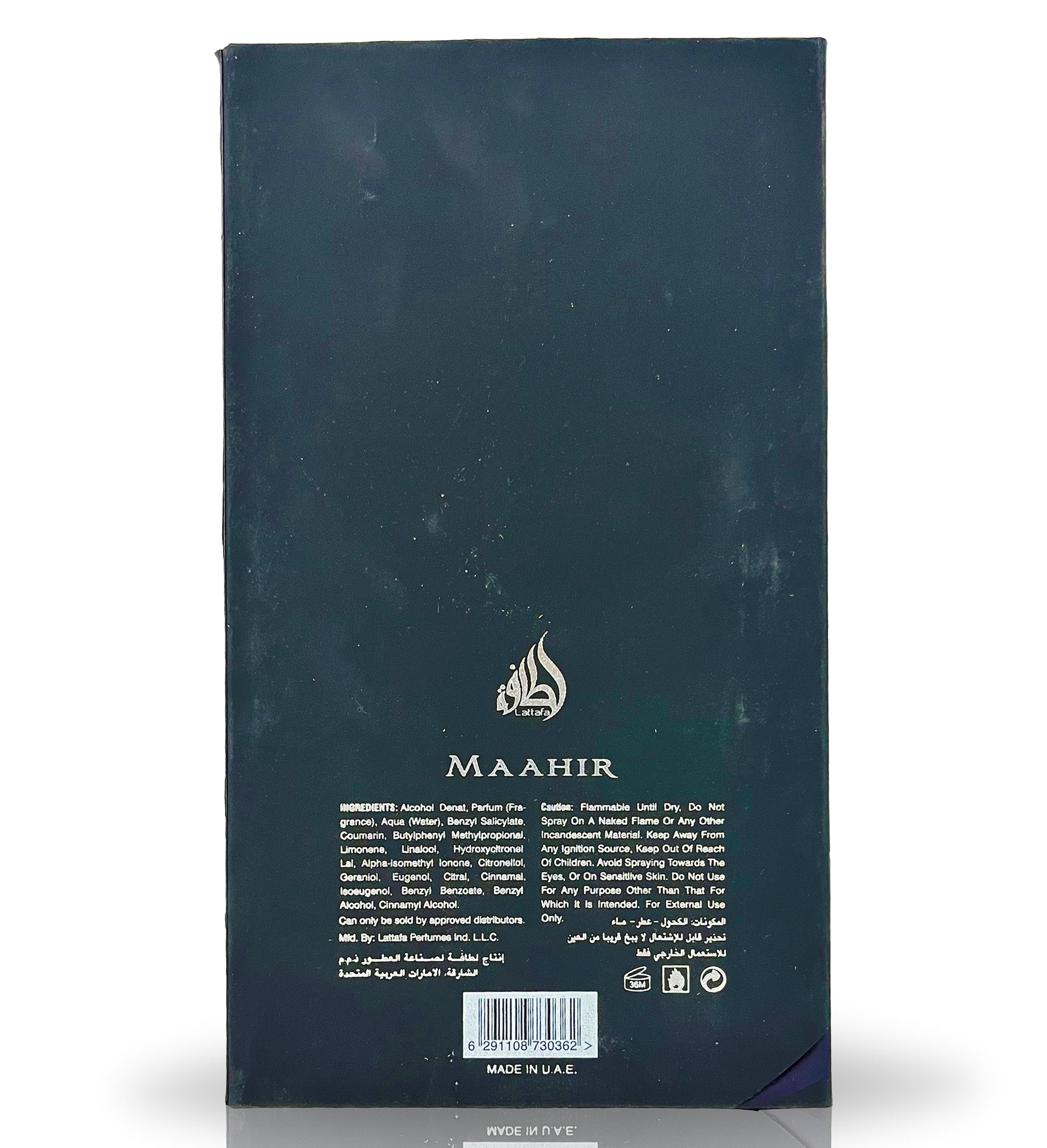 Majestic Essence: Maahir Black Edition by Lattafa-My Store