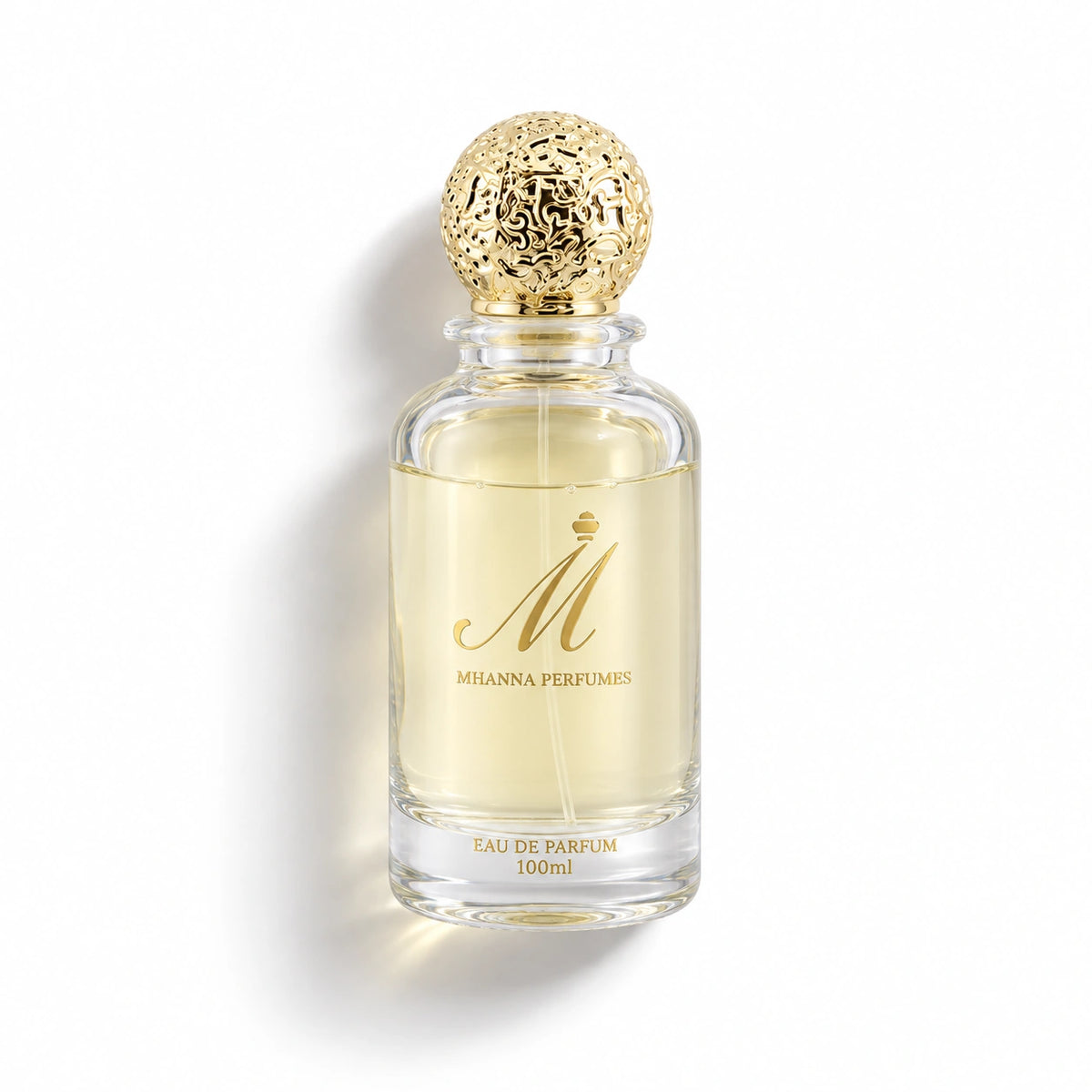 Mhanna Perfumes Invicta Eau de Parfum100ml bottle photographed flat on a white background