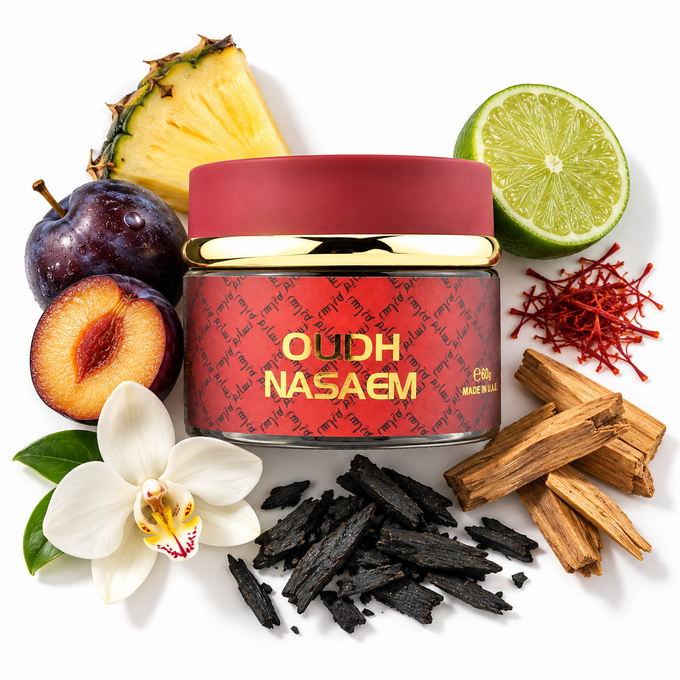 Nabeel Oudh Nasaem – Bakhoor Incense 60g
