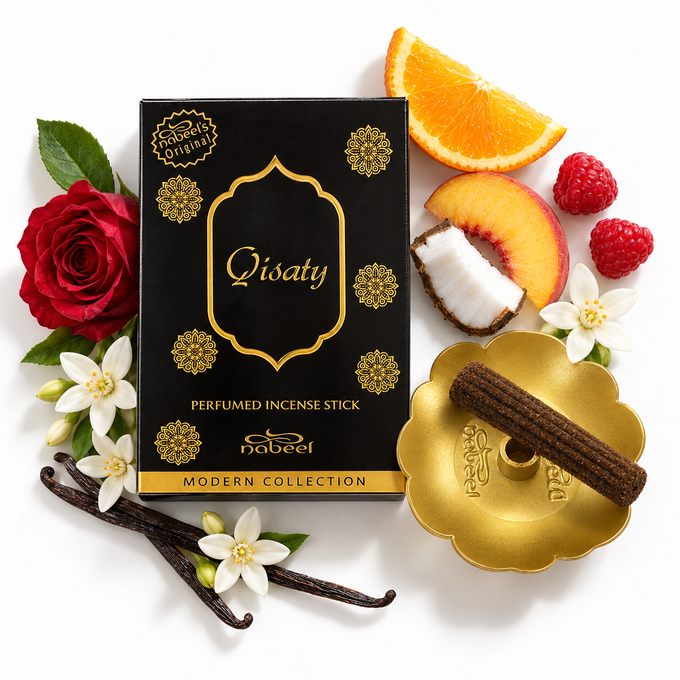 Nabeel Qisaty – Perfumed Incense Sticks 50g