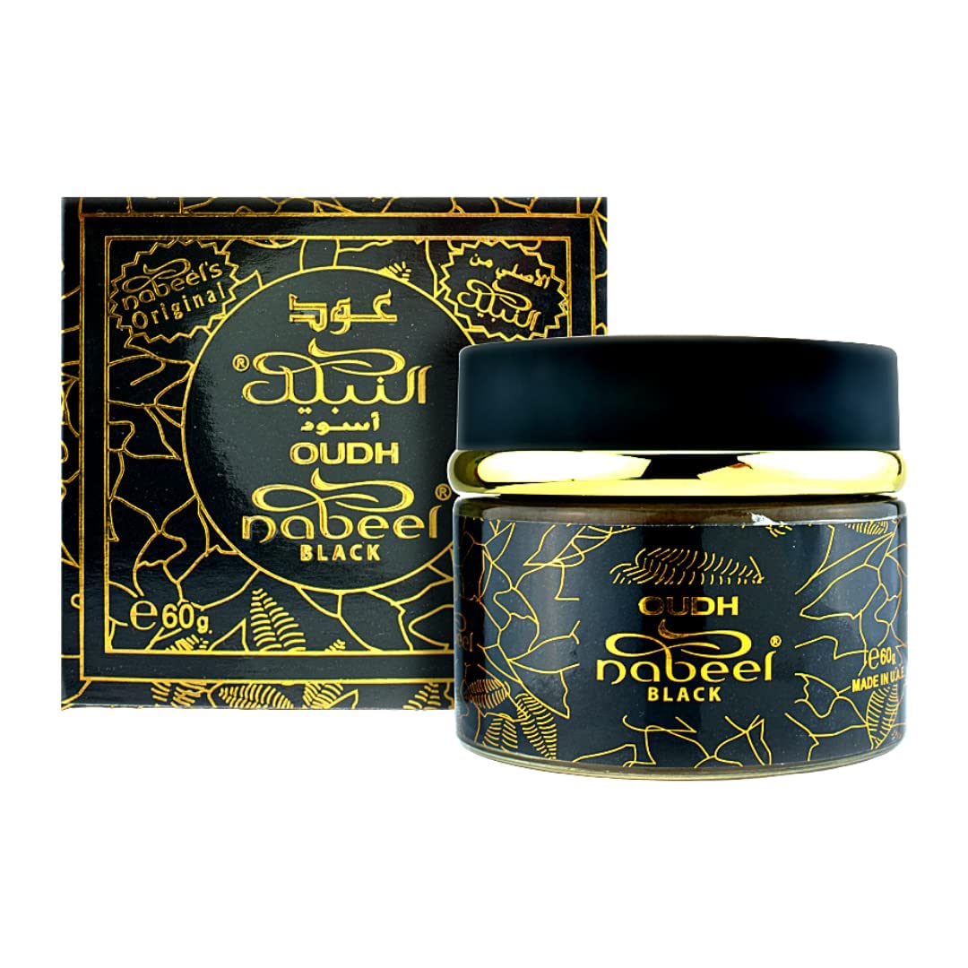 Nabeel Oudh Black Bakhoor Incense 60g