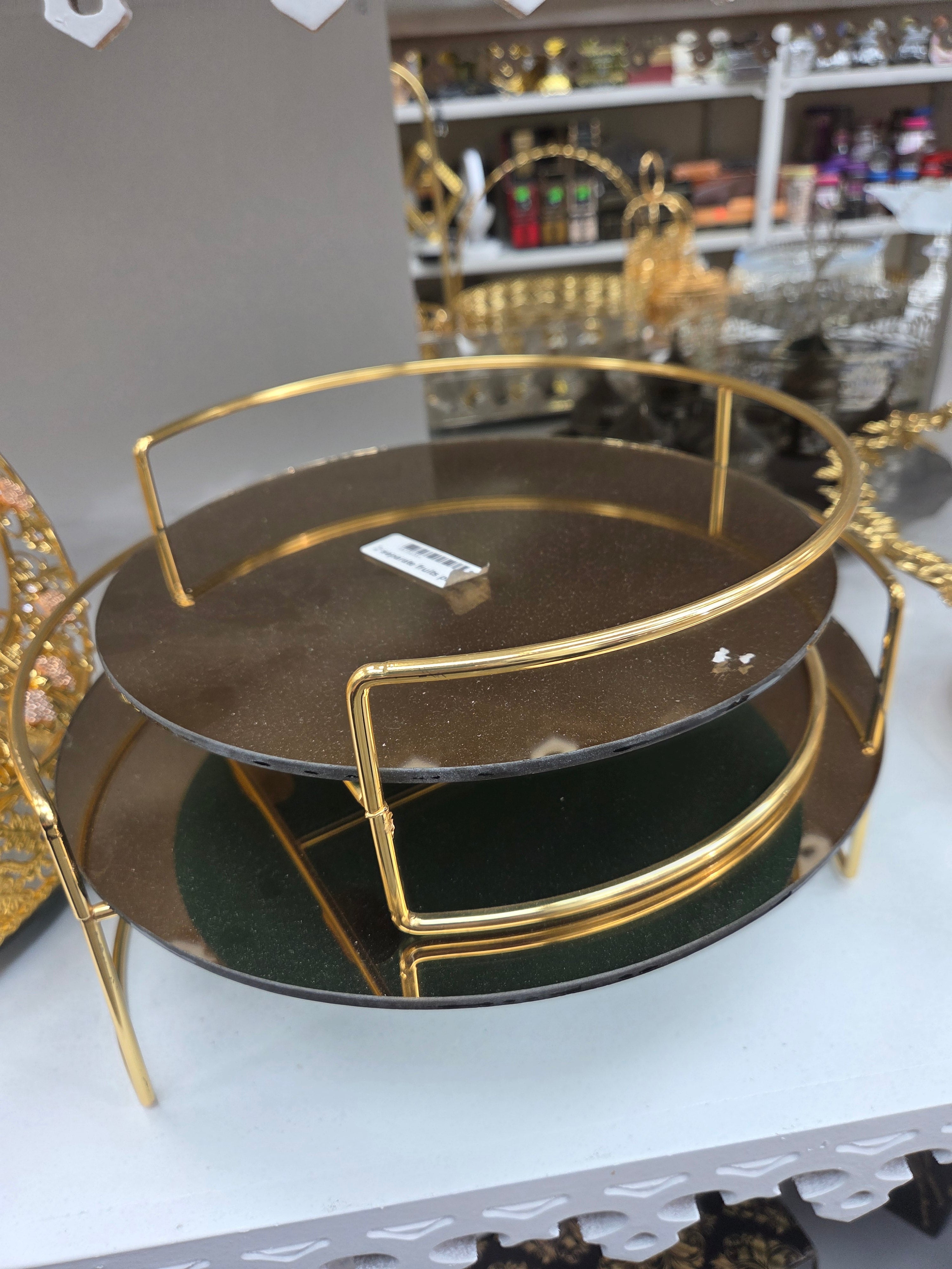 2 separate plate for fruits-My Store