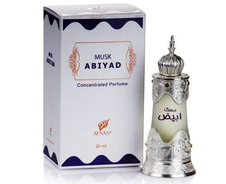 Musk Abiyad Concentrated Perfume Oil – 20ml by Afnan