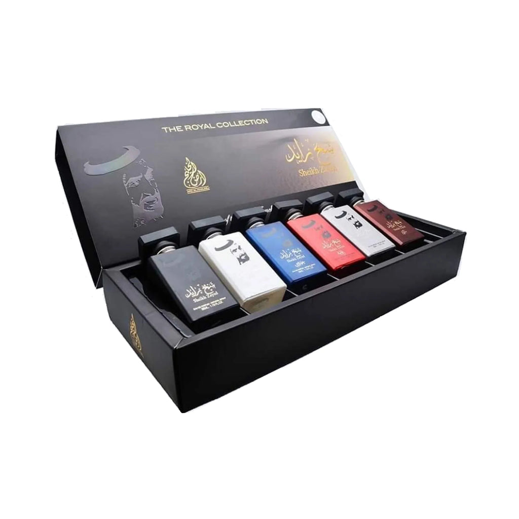 The Royal Collection: Sheikh Zayed (6-Piece Eau de Parfum Set) - Sara Sakina